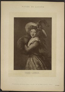 Selbstporträt von Vigee-Lebrun, Musée du Louvre