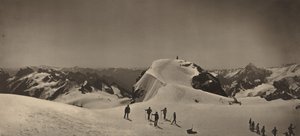 Gipfel des Mont Titlis, Schweiz von Adolphe Braun