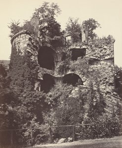 Der gesprengte Turm, Heidelberger Schloss von Adolphe Braun