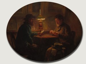 Kartenspiel bei „le Père Martin“