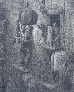 Lagerhaltung in der Stadt, 1872