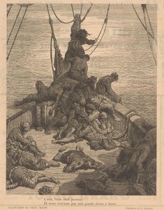 Schiff mit leidender Besatzung von Adolphe François Pannemaker (possibly)