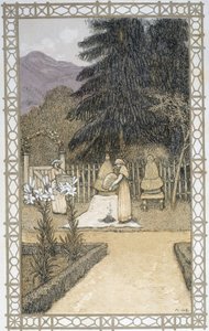 Das Leben der Bienen: die Arbeit der Imkerei - Zeichnung von A. Giraudon