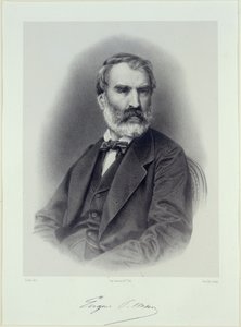 Porträt des Schriftstellers Eugène Pelletan 1813-1884 von Adolphe Guillon