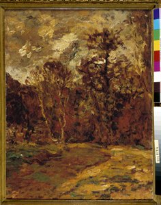 Herbstlandschaft von Adolphe Joseph Thomas Monticelli