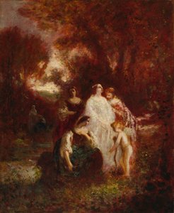 Figuren im Wald, ca. 1857-1862