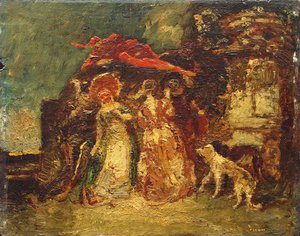 Unbekanntes Bild von Adolphe Joseph Thomas Monticelli