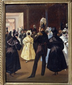 Kaiser Alexander I. von Russland auf dem Maskenball von Adolphe Ladurner