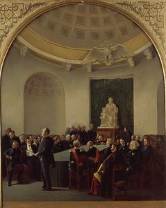 Die feierliche Sitzung der Akademie der Künste im Jahr 1839, 1840