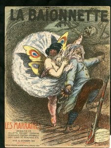 Cover von „La Baionnette“, Satirisch in Farben