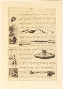Brief über die Elemente der Radierung, Seite 1 von Adolphe Martial Potemont