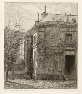 Rue de la Victoire (70). Hôtel Bonaparte von Adolphe Théodore Jules Martial Potémont