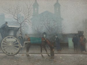 Hansom Cab bei All Saints