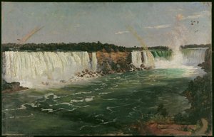 Niagarafälle im Sommer, 1870 von Adolphe Vogt