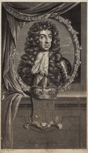 Porträt von König Karl II. von Adriaan van der Werff