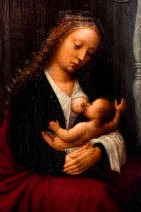 Madonna und Kind (Detail)