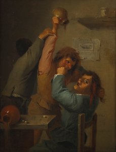 Trinkszene von Adriaen Brouwer