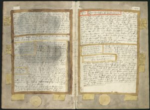 Adriaen Coenens Visboeck - KB 78 E 54 - Folios 150v (links) und 151r (rechts) von Adriaen Coenen