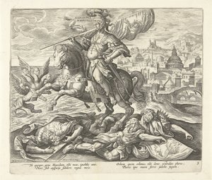 Alexander der Große als dritter König aus der Vision von Daniel