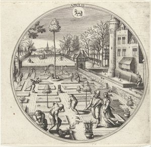 April von Adriaen Collaert