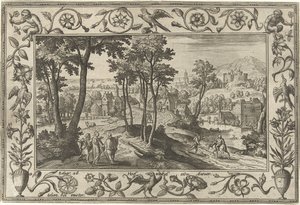 Emmausjünger von Adriaen Collaert