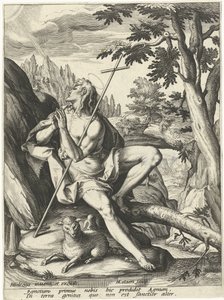 Johannes der Täufer von Adriaen Collaert
