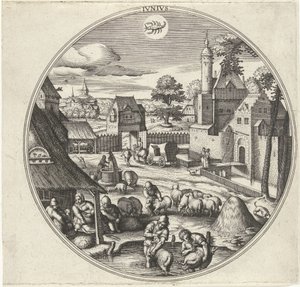 Juni von Adriaen Collaert