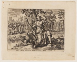 Sehen, aus Die fünf Sinne von Adriaen Collaert