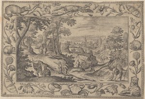 Die Aussendung der Apostel, ca. 1584 von Adriaen Collaert