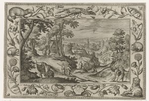 Aussendung der Apostel von Adriaen Collaert