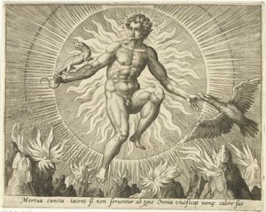 Feuer von Adriaen Collaert