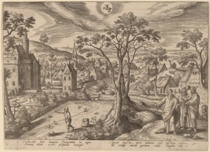 Das Gleichnis vom Sämann von Adriaen Collaert after Hans Bol