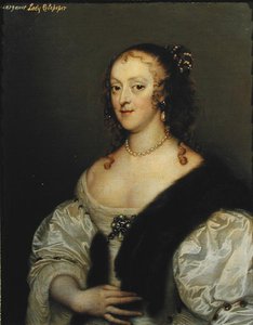 Margaret (1635-1710), Ehefrau des 2. Lord Colepeper von Adriaen Hanneman