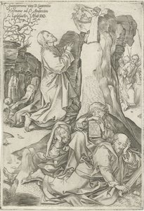 Christus im Garten Gethsemane von Adriaen Huybrechts (I)