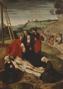 Die Beweinung Christi von Adriaen Isenbrandt or Isenbrant
