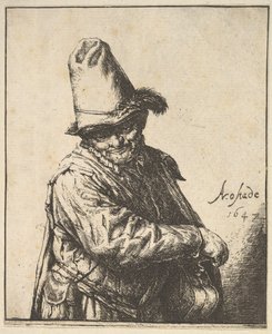 Drehleiermann, 1647 von Adriaen Jansz. van Ostade