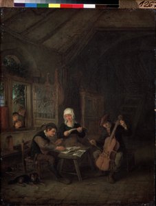Dorfmusiker von Adriaen Jansz. van Ostade