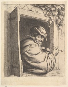 Raucher am Fenster, 1610-85