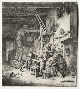 Die Familie, 1647 von Adriaen Jansz. van Ostade