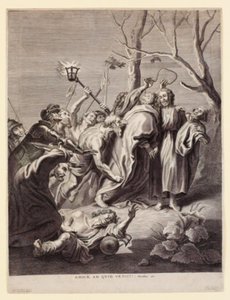 Bild aus dem Leben Jesu. Amice, as quid venesti von Adriaen Lommelin