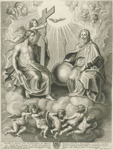 Triumph der Heiligen Dreifaltigkeit von Adriaen Lommelin