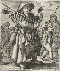 Mäusefänger (Muizenvanger) von Adriaen Matham