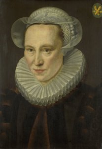 Porträt von Grietje Pietersdr Codde (gestorben 1607) von Adriaen Thomasz. Key