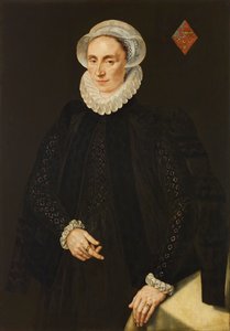 Marguerite le Prince, zwischen 1570 und 1590 von Adriaen Tomasz Key
