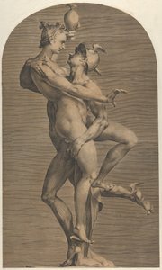 Merkur entführt Psyche, ca. 1620