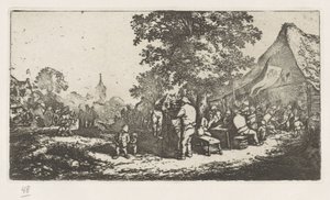 Bauernkirmes von Adriaen van Ostade