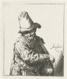 Leiermann von Adriaen van Ostade