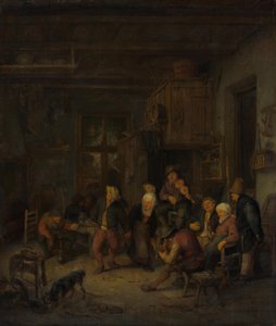 Lustige Bauerngesellschaft von Adriaen van Ostade