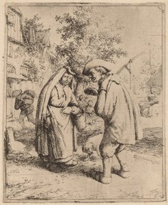 Mann und Frau im Gespräch
