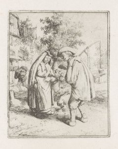 Mann und Frau im Gespräch